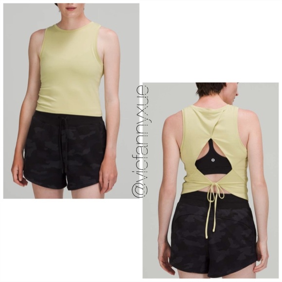 Lululemon training open tie back tank 2 - Picture 1 of 5